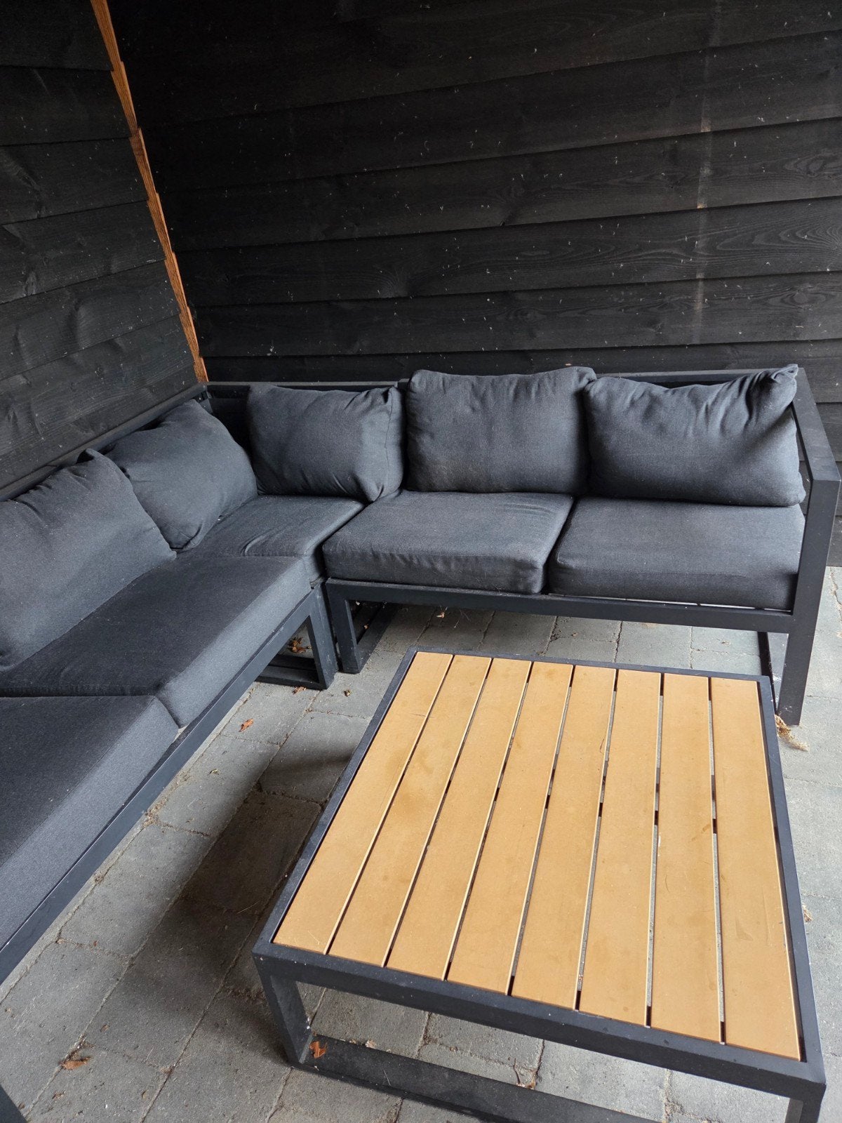 Loungeset, Tuin en Terras, Ophalen of Verzenden, Gebruikt, Kunststof