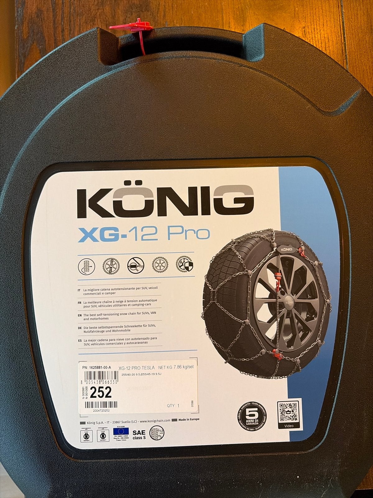 König XG-12 Pro Tesla Sneeuwkettingen - Nieuw, Auto diversen, Sneeuwkettingen, Ophalen of Verzenden, Nieuw