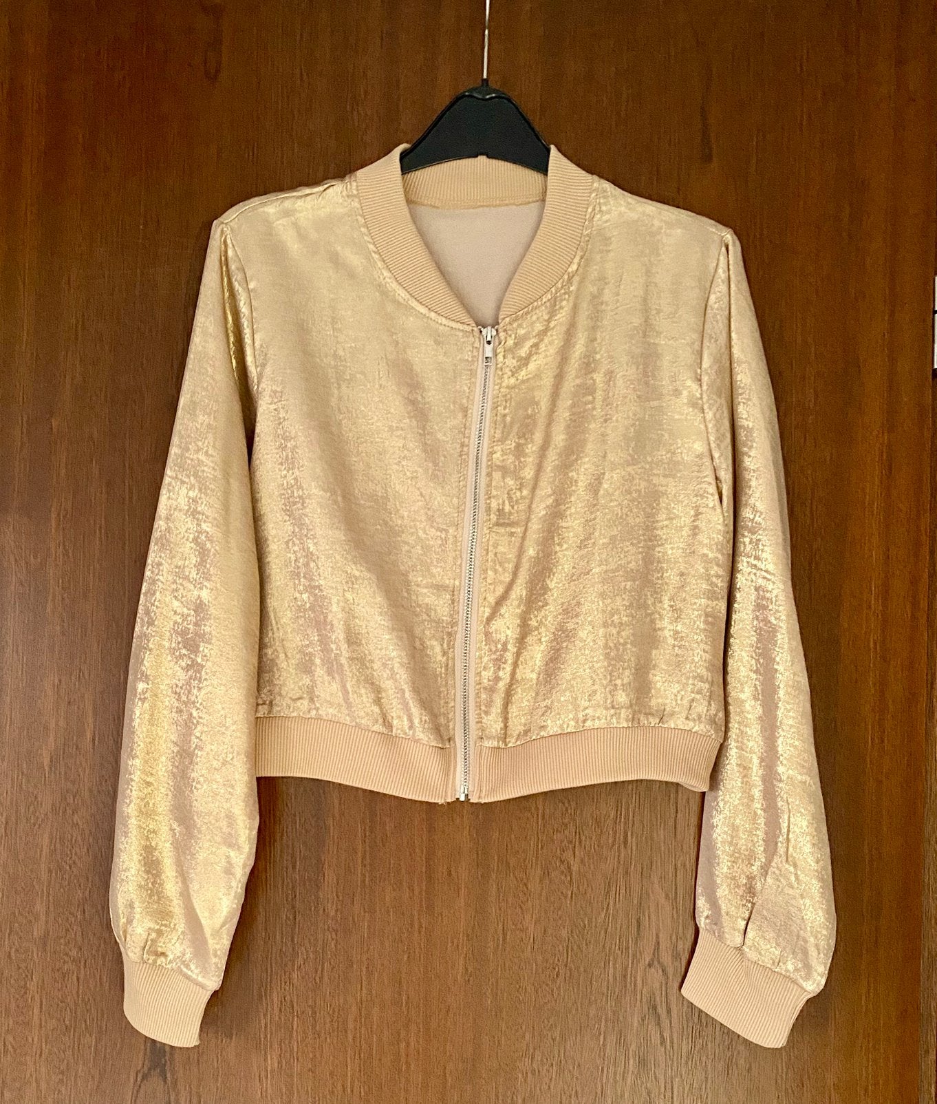 Goudkleurig jasje, Ophalen of Verzenden, Zo goed als nieuw, Maat 38/40 (M), Overige kleuren
