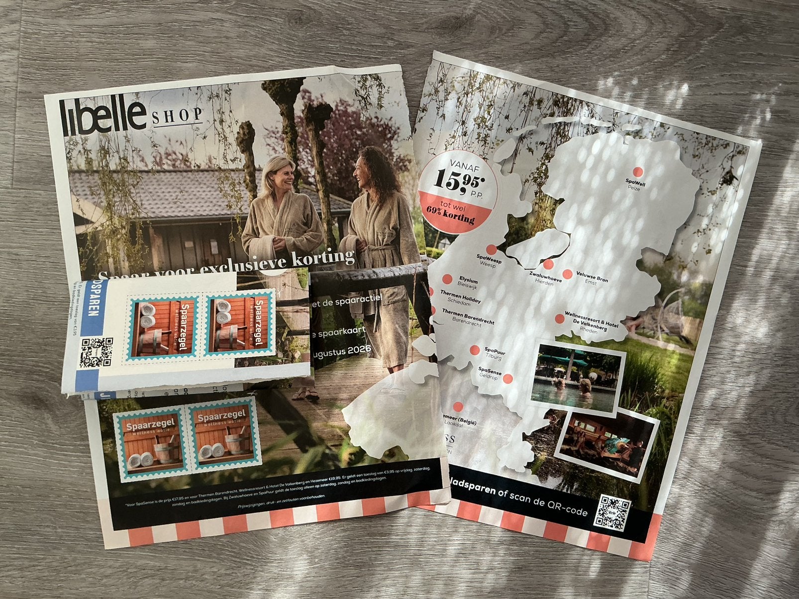 Sauna korting, Tickets en Kaartjes, Kortingen en Cadeaubonnen, Eén persoon, Kortingsbon, Spa of Sauna