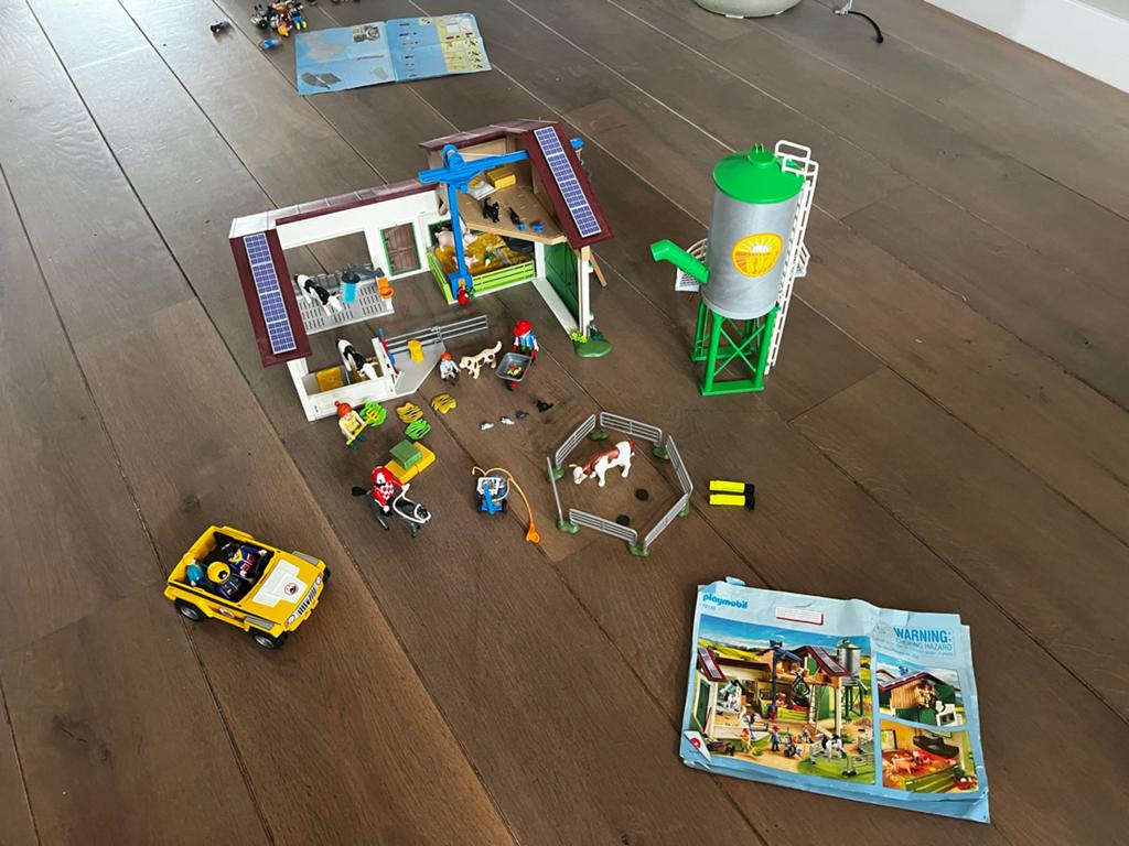Playmobil Country Boerderij met Silo en extra's, Kinderen en Baby's, Speelgoed | Playmobil, Ophalen of Verzenden, Zo goed als nieuw