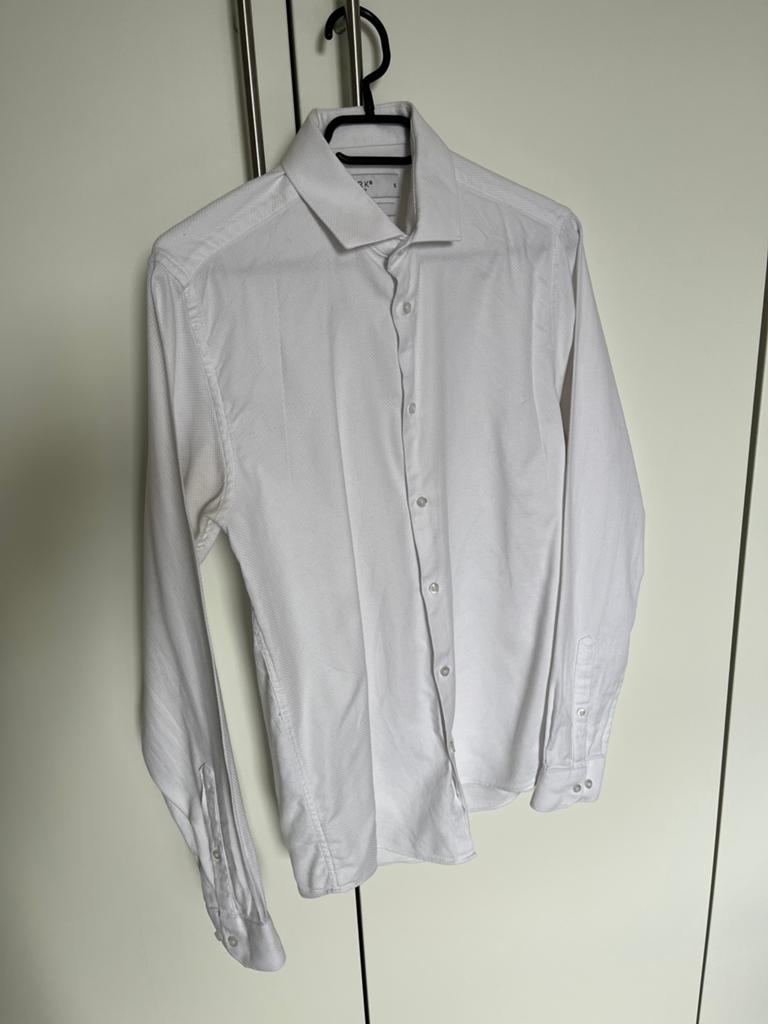 Wit overhemd | Primark | Maat S (heren, gedragen), Kleding | Heren, Overhemden, Gedragen, Wit, Ophalen of Verzenden