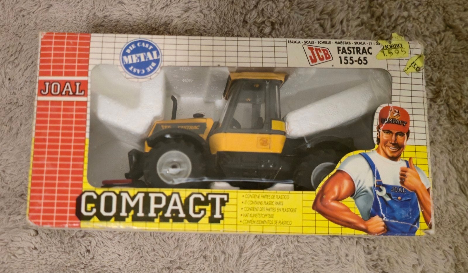 Joal Compact JCB Fastrac 155-65 Tractor, Overige merken, 1:32 tot 1:50, Overige typen, Ophalen of Verzenden