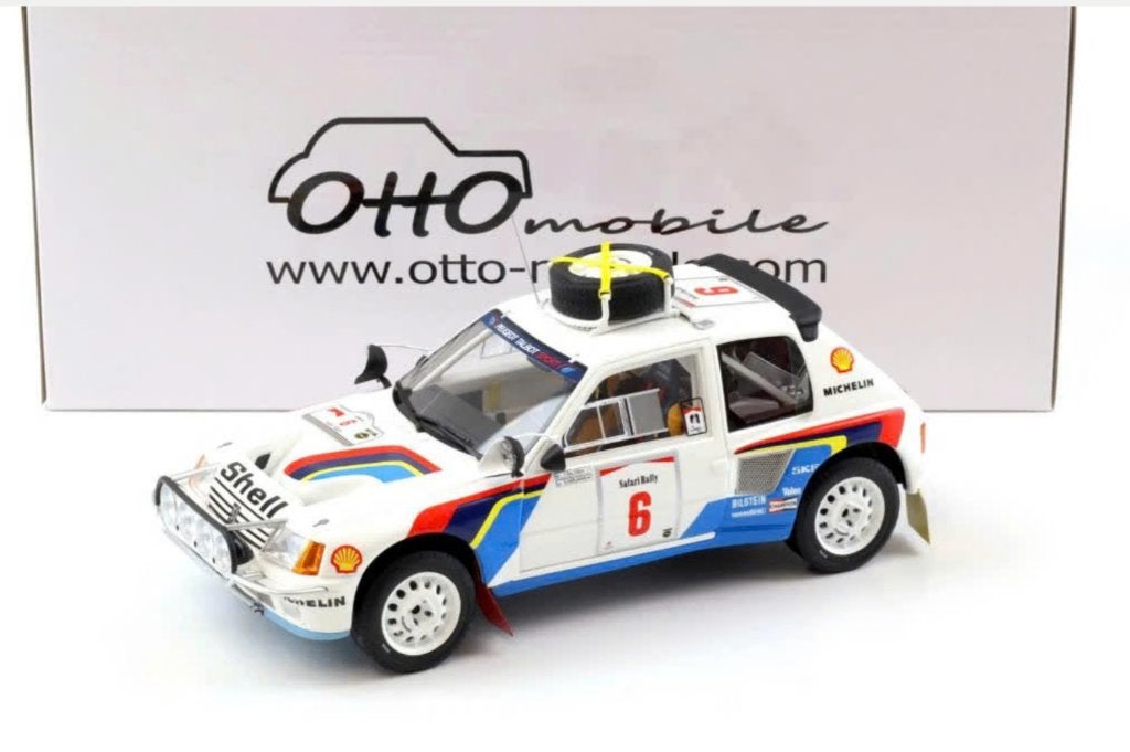 PEUGEOT 205 T16 SALONEN RALLY SAFARI 1985 OTTO MOBILE OT1161, Verzenden, Nieuw, Auto, OttOMobile