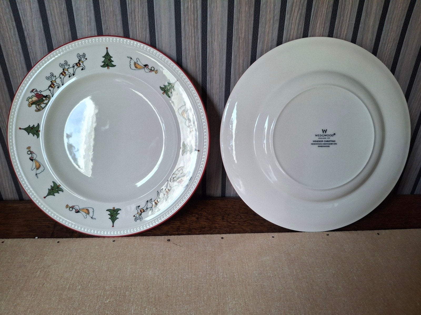Wedgwood kerstborden, Ophalen of Verzenden, Nieuw