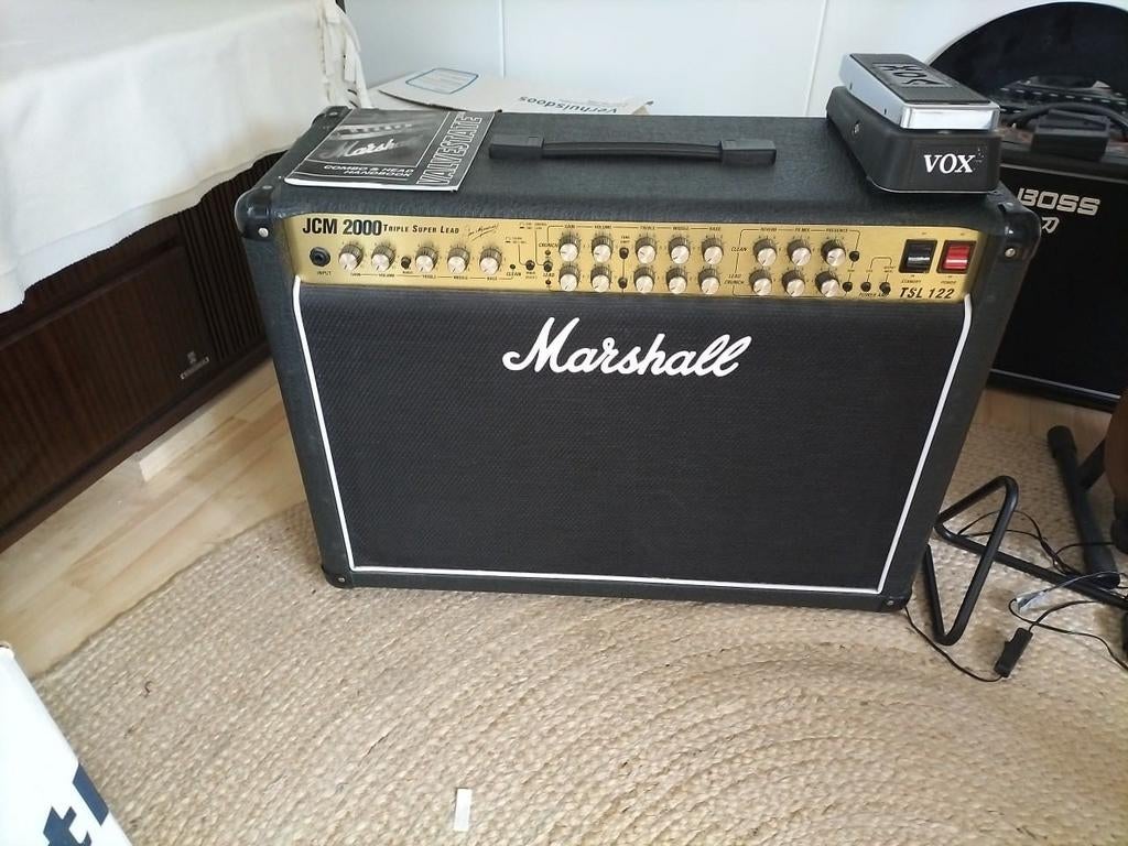 Marshall JCM 2000 TSL 122 Triple Super Lead Versterker, Ophalen, Gebruikt, 100 watt of meer