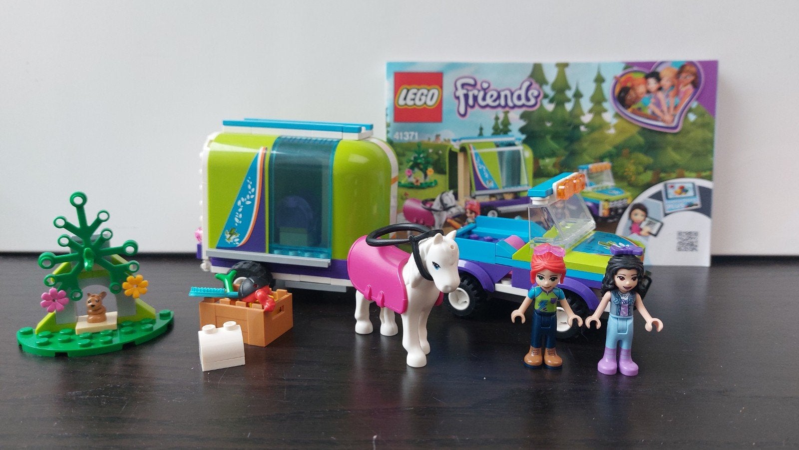 Lego Friends 41371 Mia's Paardentrailer, Lego, Friends, Ophalen of Verzenden, Zo goed als nieuw