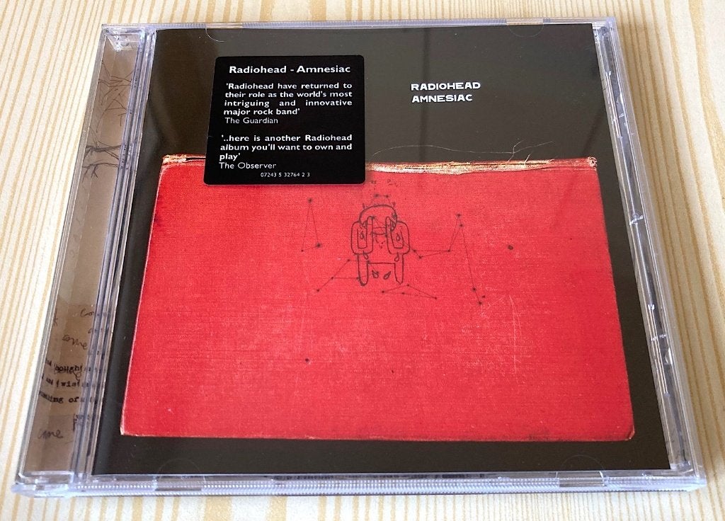CD Radiohead - Amnesiac, Ophalen, Zo goed als nieuw, Alternative Rock, Album