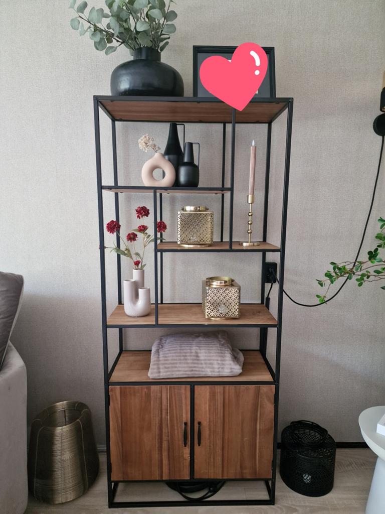 Open Vakken kast, Ophalen, Minder dan 150 cm, Metaal, 150 tot 200 cm