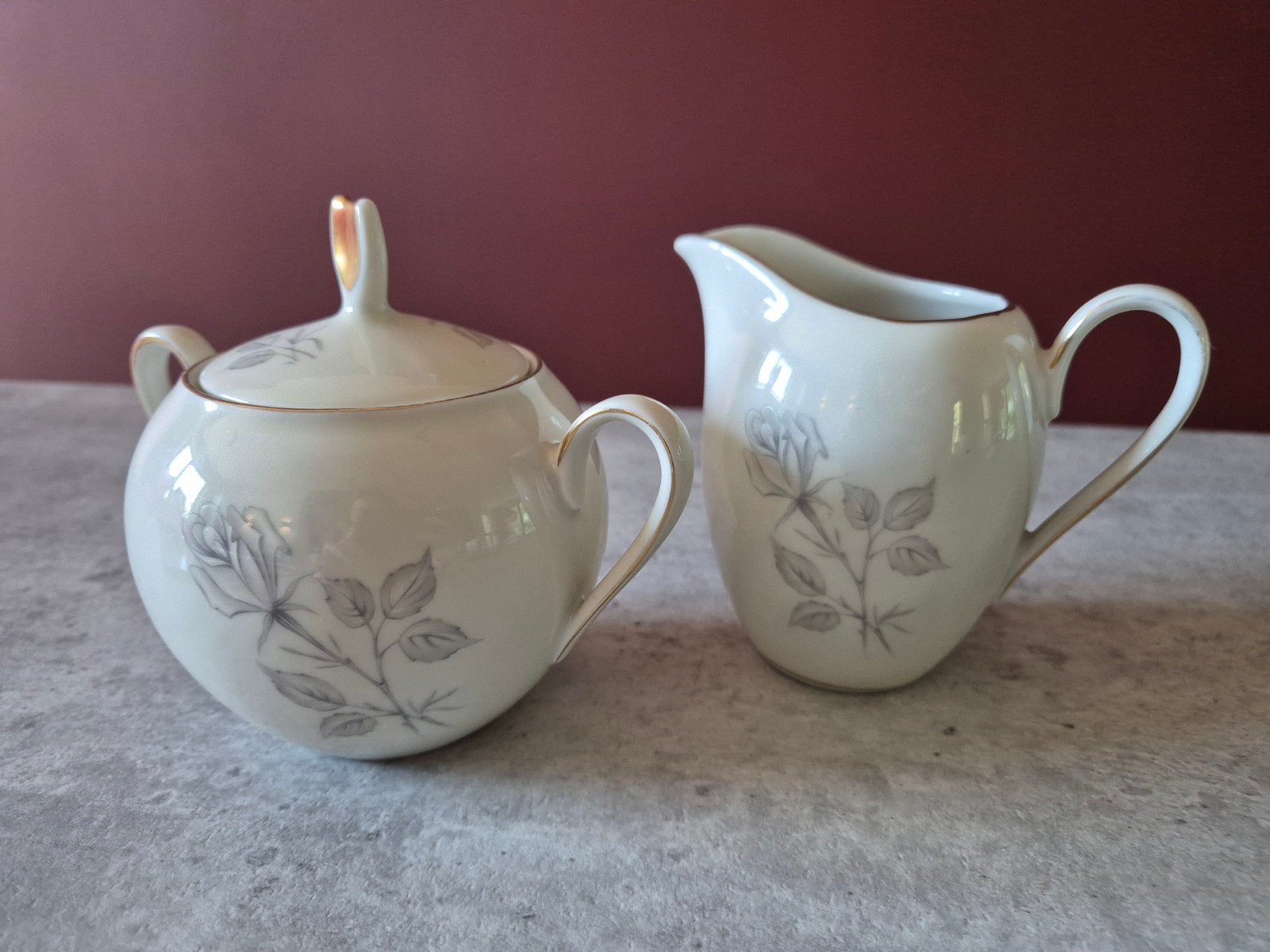 Vintage Winterling Bavaria "Lorene" suiker- en melkset, Ophalen of Verzenden