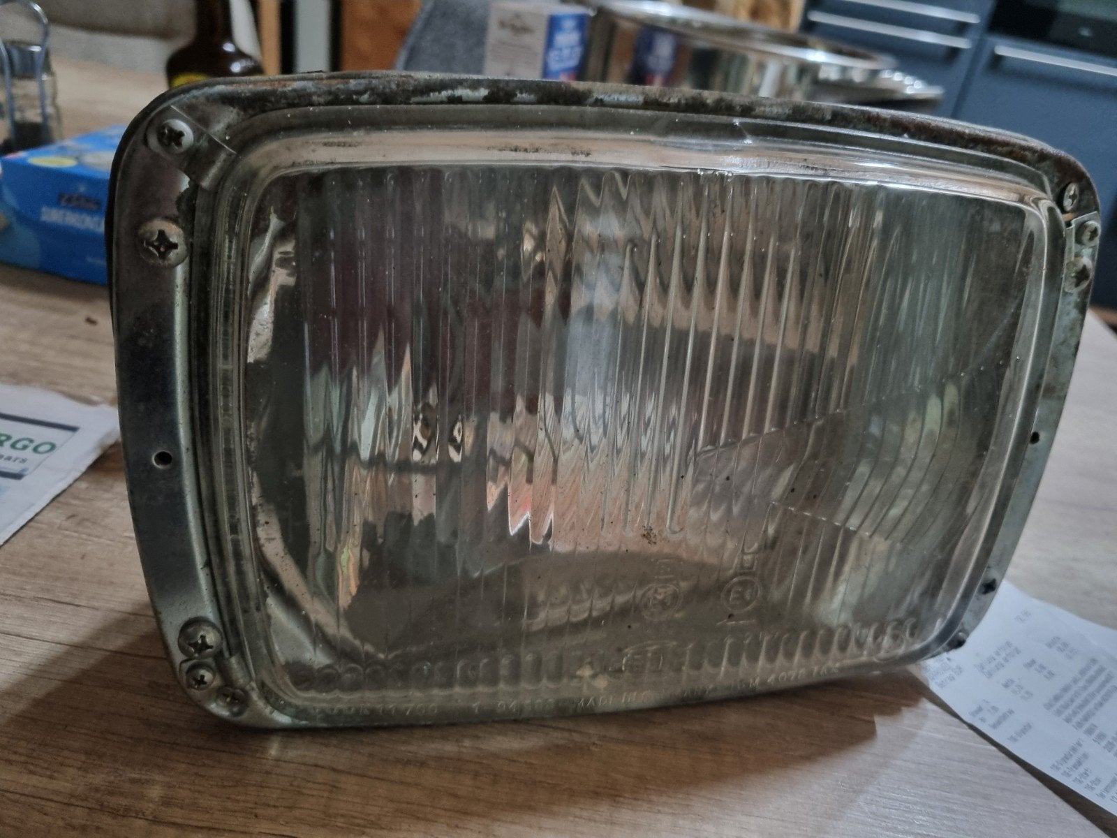 koplamp  mercedes benzine t1 t2, Ophalen of Verzenden