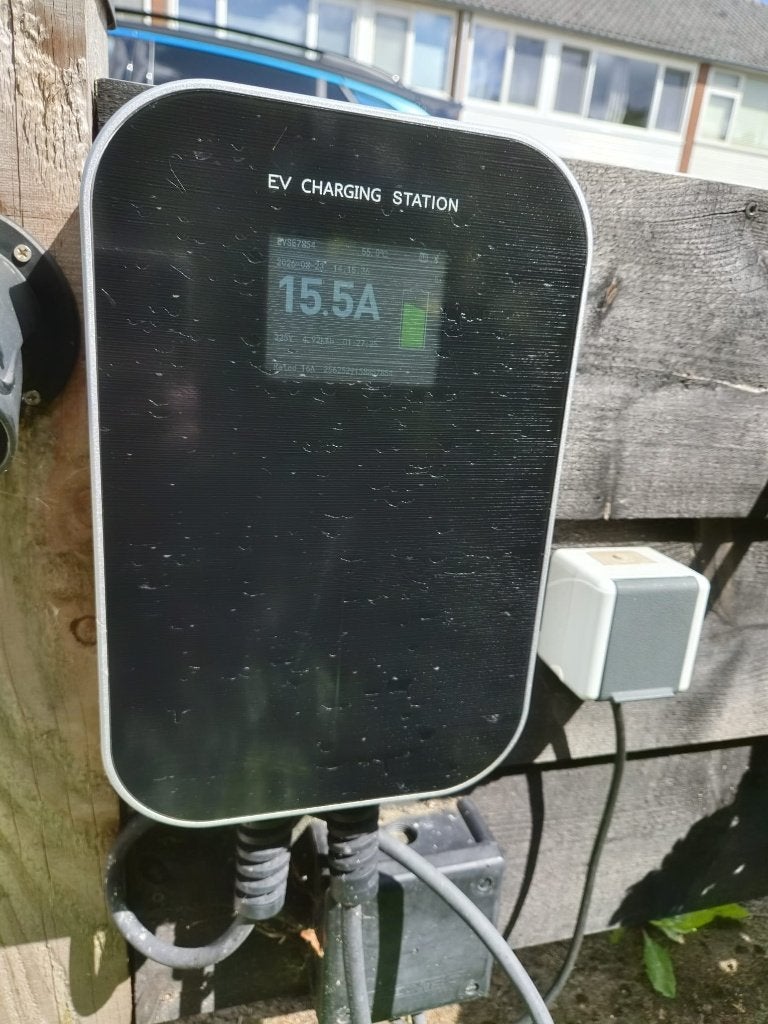 Besen Type 2 laadpaal, Kabel 6 meter,  App, 3.7kW 1fase 16A, Ophalen, Besen, Gebruikt, Onbekend