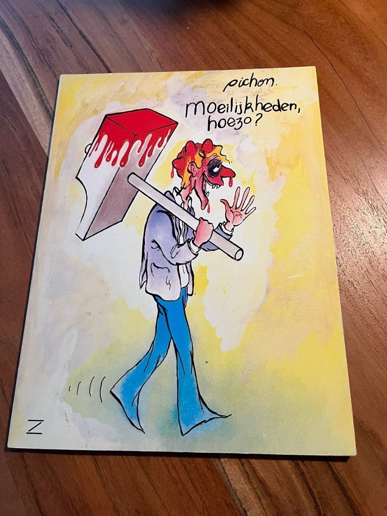 PICHON MOEILIJKHEDEN, HOEZO?, Eén stripboek, Ophalen of Verzenden, Zo goed als nieuw