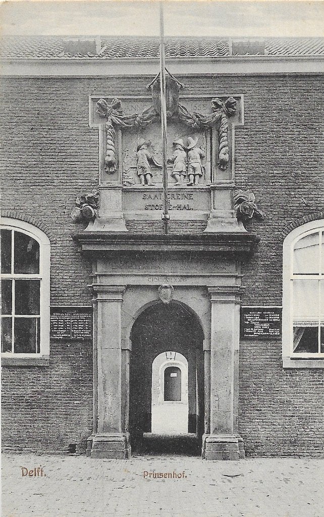 AK Delft - Prinsenhof, Verzenden, Voor 1920, Ongelopen, Zuid-Holland