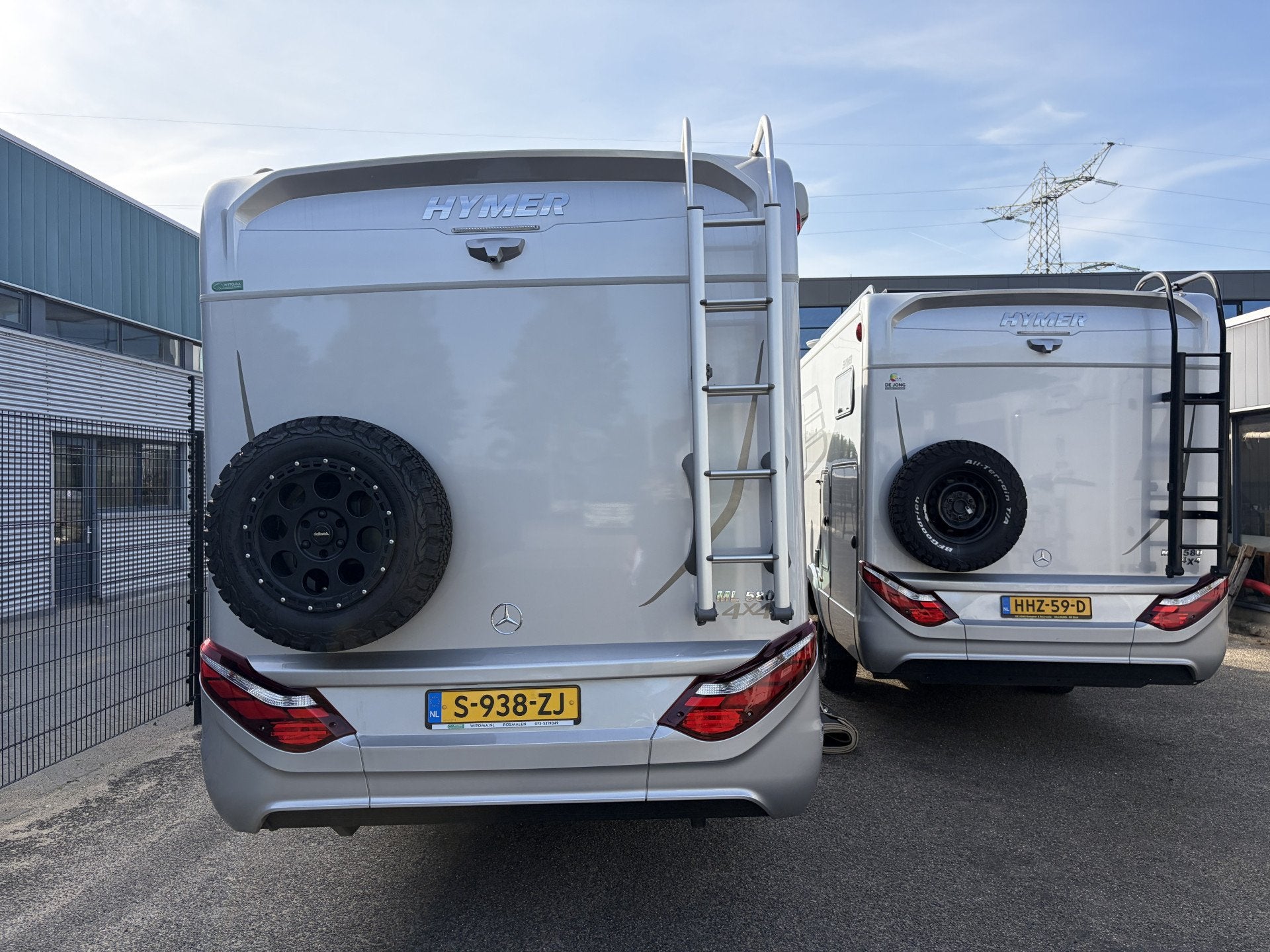 Hymer MLT 580 4X4 Levelsysteem Delta Velgen (bj 2023), Caravans en Kamperen, Automaat, 7 tot 8 meter, Diesel, Hymer