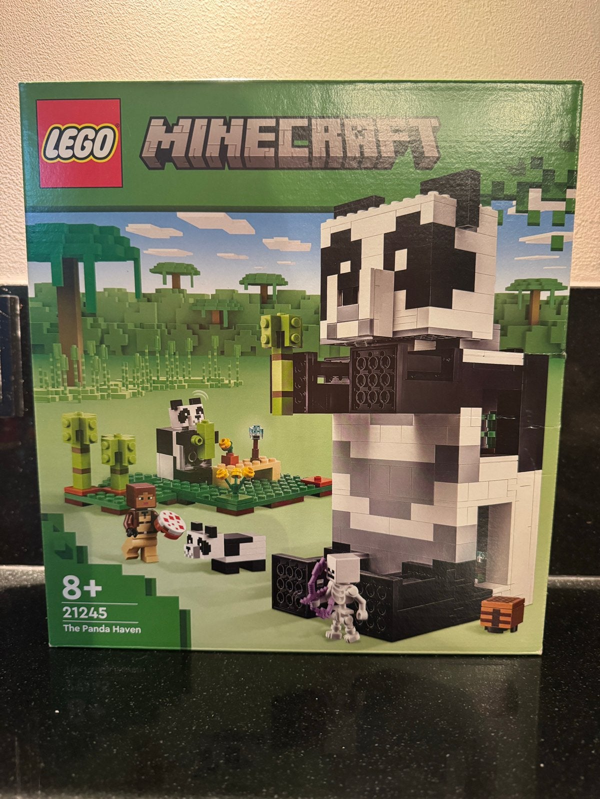 Lego minecraft 21245 panda, Ophalen, Zo goed als nieuw