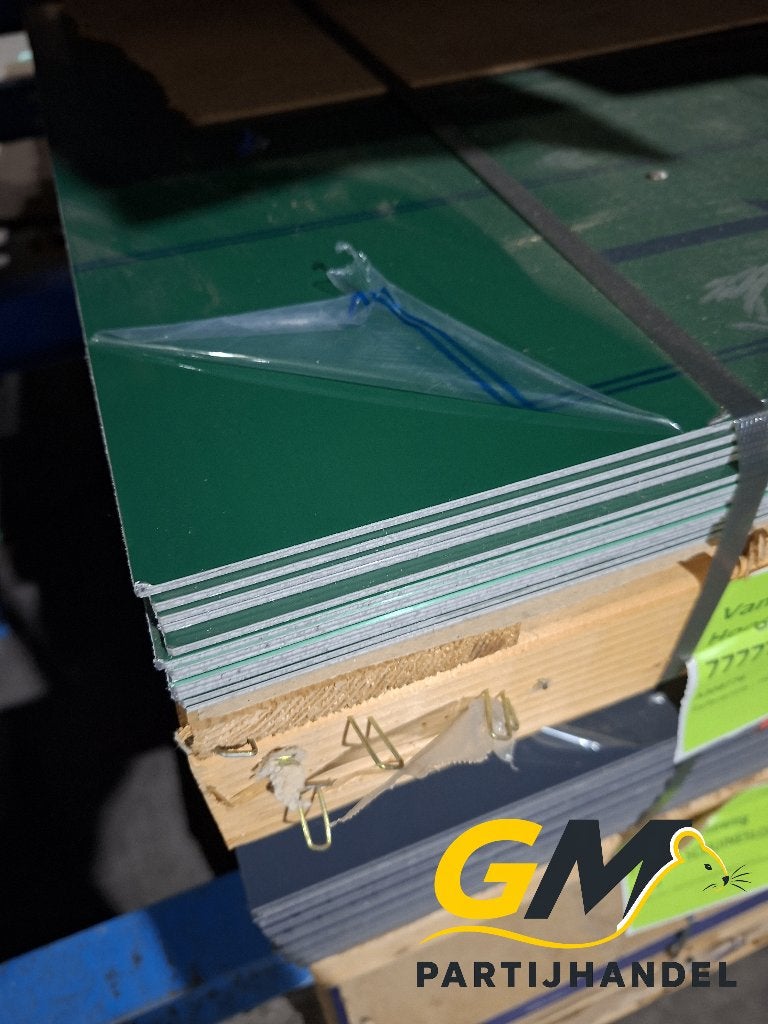 Alupanel 3 mm antraciet/blauw/groen en Signbond 6 mm wit, Ophalen, Nieuw, Overige materialen