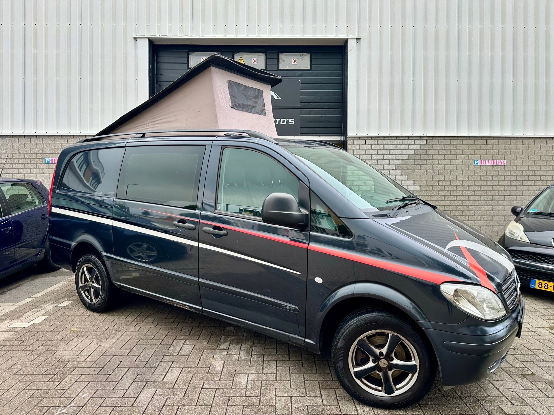 Mercedes-Benz VITO 115 CDI | CAMPER BUS | AIRCO | CRUISE, Elektrische ramen, Mercedes-Benz, Bedrijf, Airbags