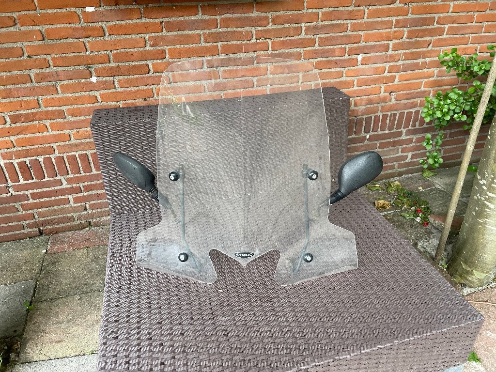 Windscherm Kymco met 2 spiegels, Ophalen, Gebruikt, Benzine, Agility