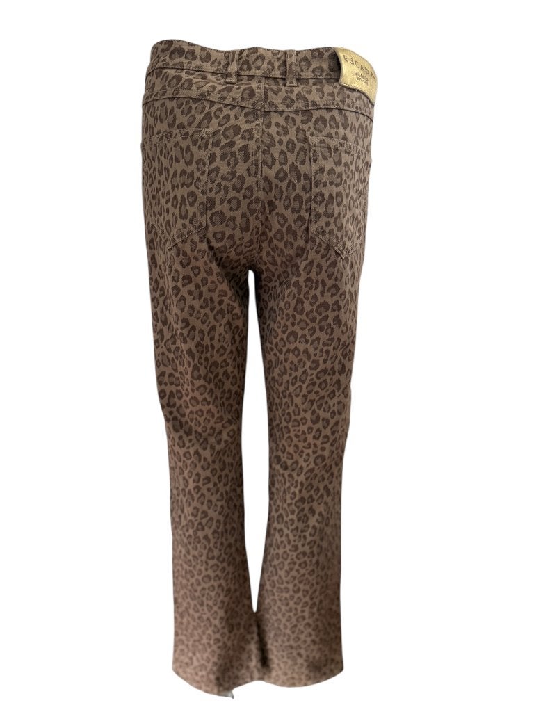 Escada broek L, Maat 38/40 (M), Bruin, Ophalen of Verzenden, Zo goed als nieuw