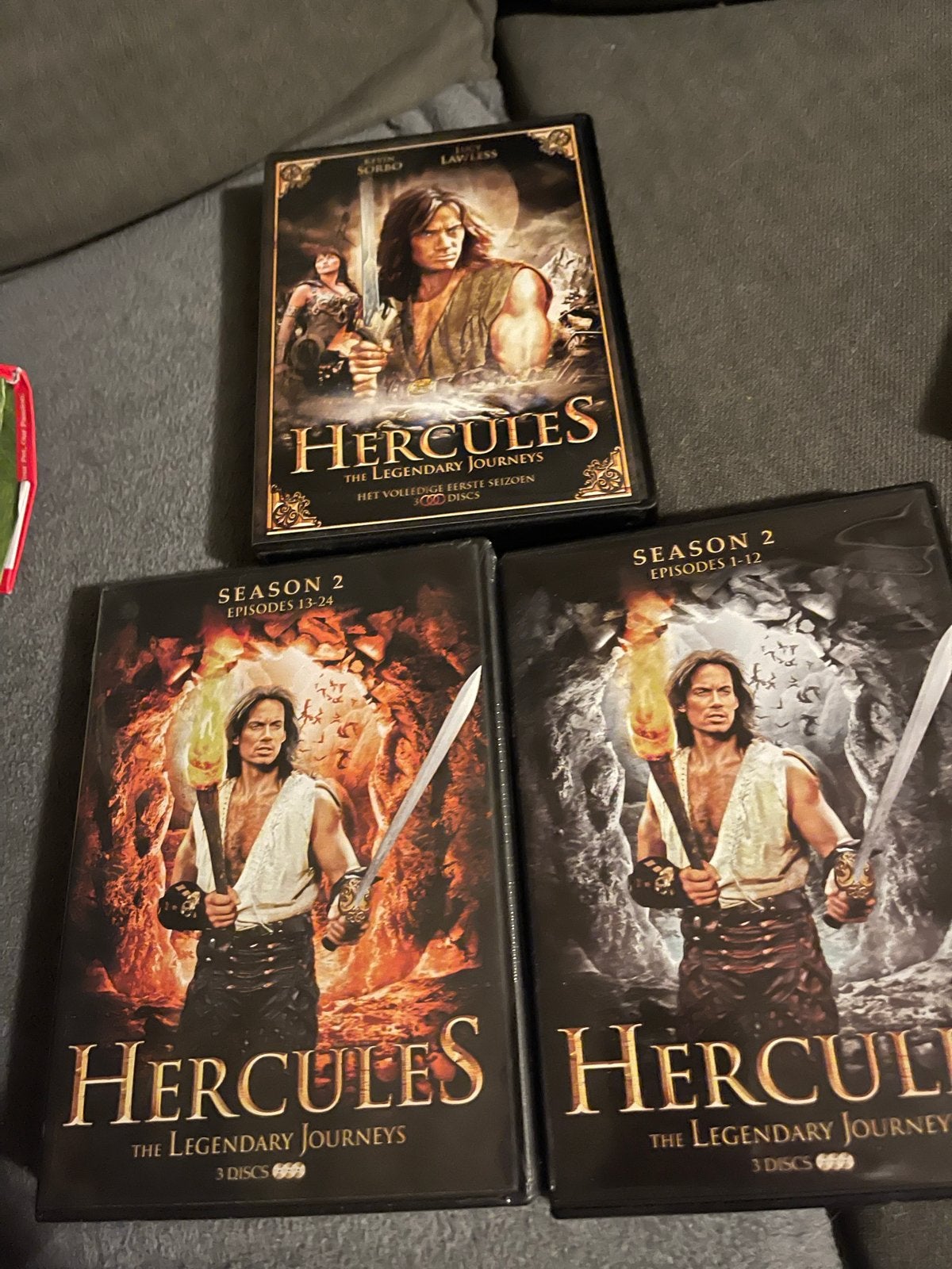 Hercules: The Legendary Journeys - Seizoen 1 & 2 DVD, Gebruikt, Seizoen 1, Nederlands, Ophalen of Verzenden