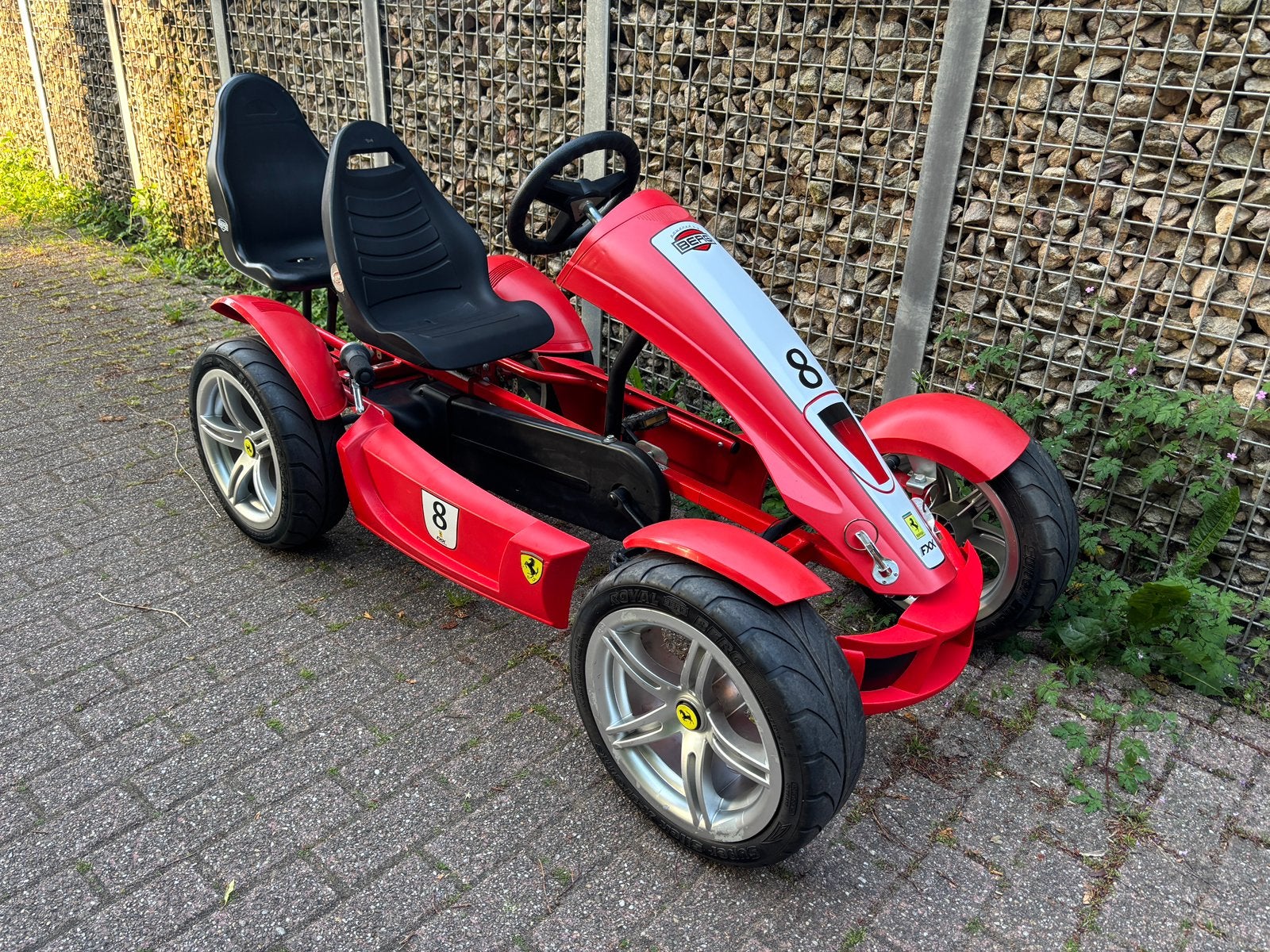 XXL Berg Ferrari FXX Skelter 7 Versnellingen Go-kart Racer, Ophalen, Gebruikt, Berg, Vrijloopautomaat