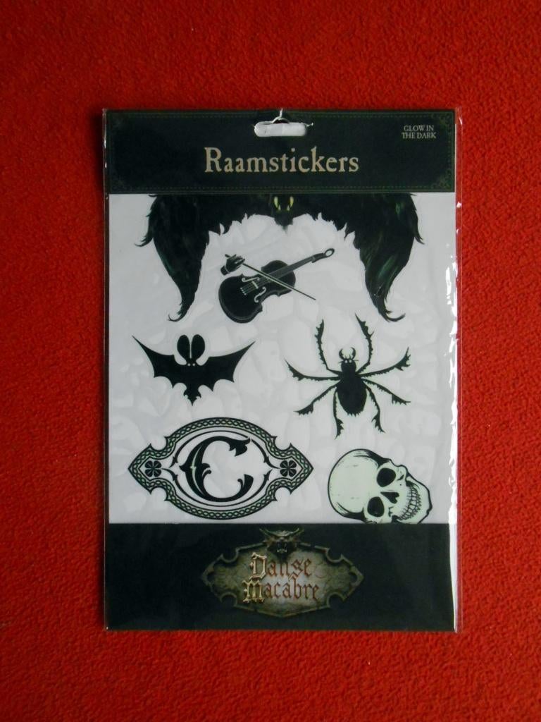 Efteling: Danse Macabre: Raamstickers, Verzamelen, Efteling, Nieuw, Overige typen, Ophalen of Verzenden