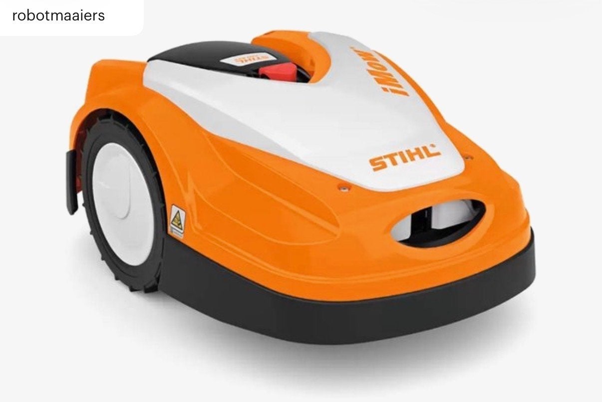 Stihl iMow RMI 422 Robotmaaier - Automatisch Maaien, Tuin en Terras, Robotmaaiers, Ophalen, Gebruikt, 20 tot 25 cm, Met regensensor