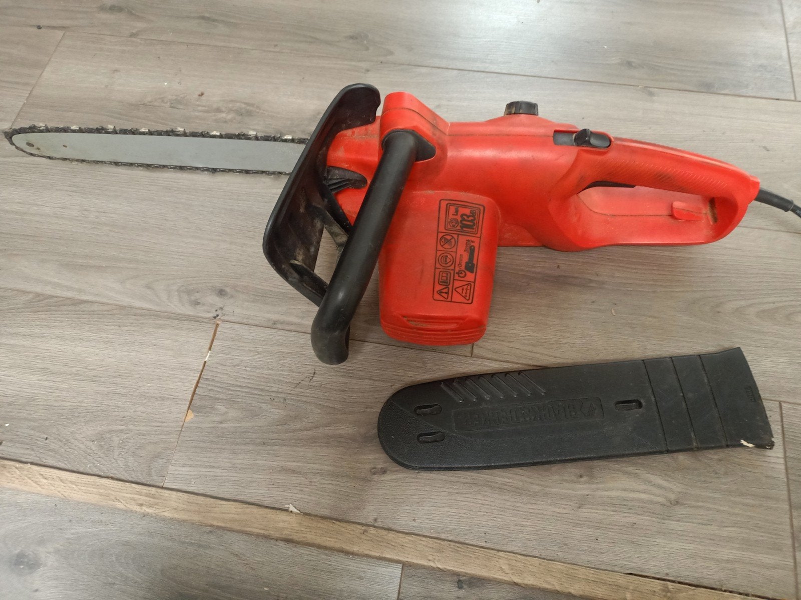Black & Decker Kettingzaag GK1635 - Goede Staat, Gebruikt, 70 mm of meer, Kettingzaag, Ophalen of Verzenden