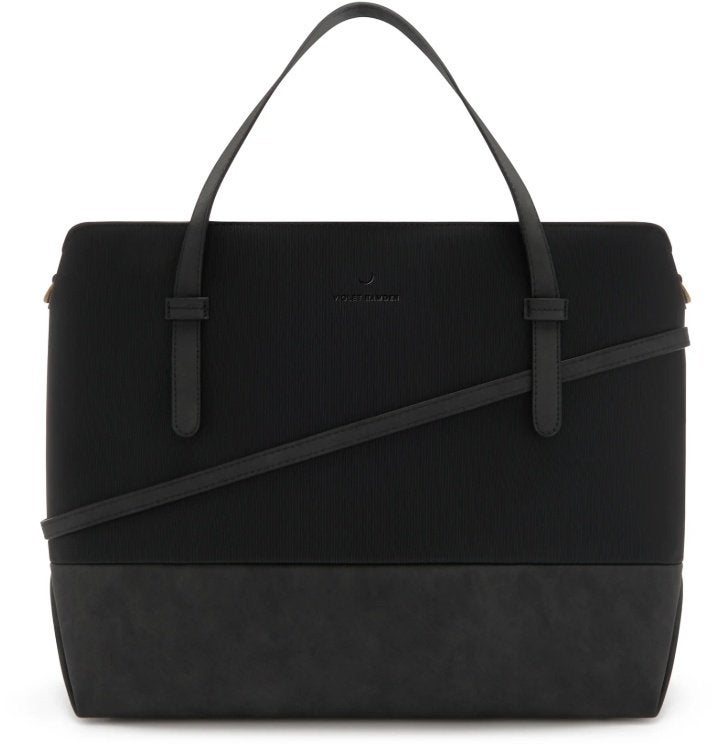 Violet Hamden  Bag Zwarte Schoudertas met 13 inch Laptopvak, Ophalen of Verzenden, Nieuw, Zwart, Overige typen