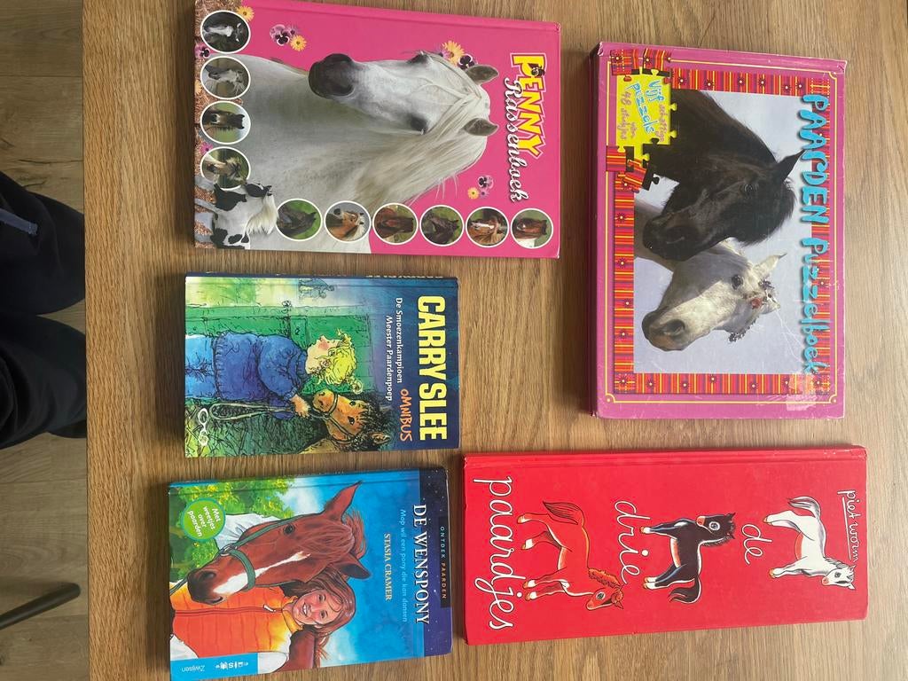Paardenboeken en puzzelboek - Diverse titels, Boeken, Ophalen of Verzenden, Gelezen, Fictie algemeen