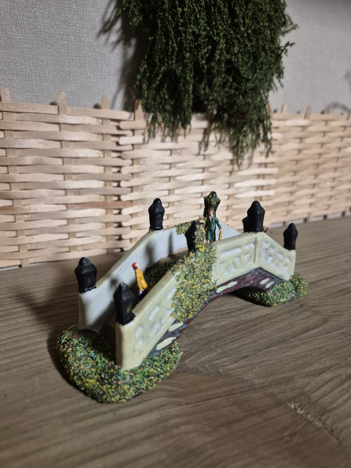kerstdorp mooi bruggetje kersthuisjes, Ophalen of Verzenden, Zo goed als nieuw