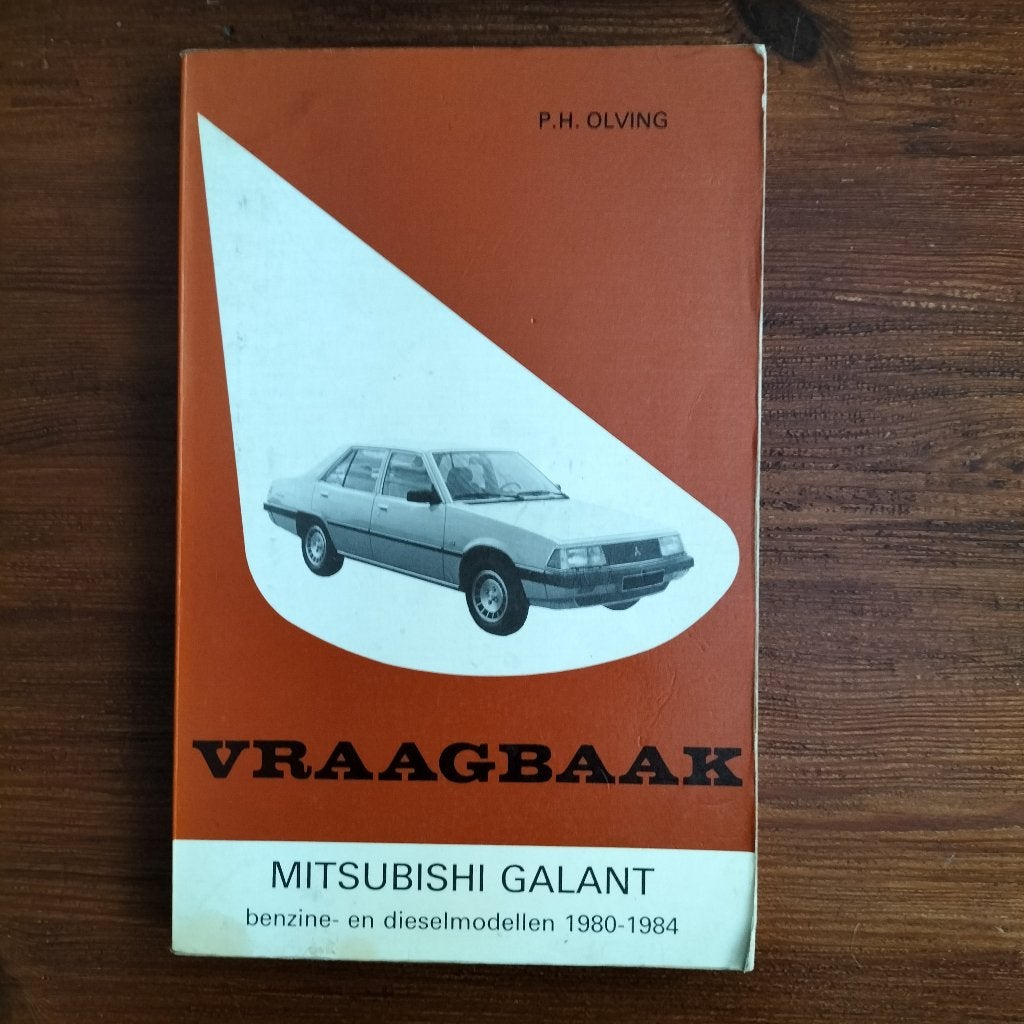Vraagbaak Mitsubishi Galant, Ophalen of Verzenden