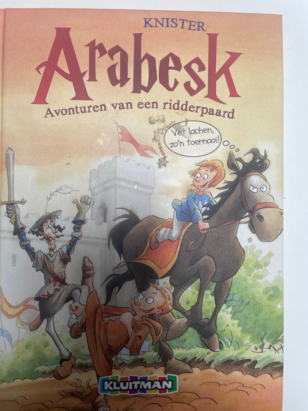 Arabesk: Avonturen van een ridderpaard - Knister, Ophalen of Verzenden, Zo goed als nieuw, Fictie algemeen