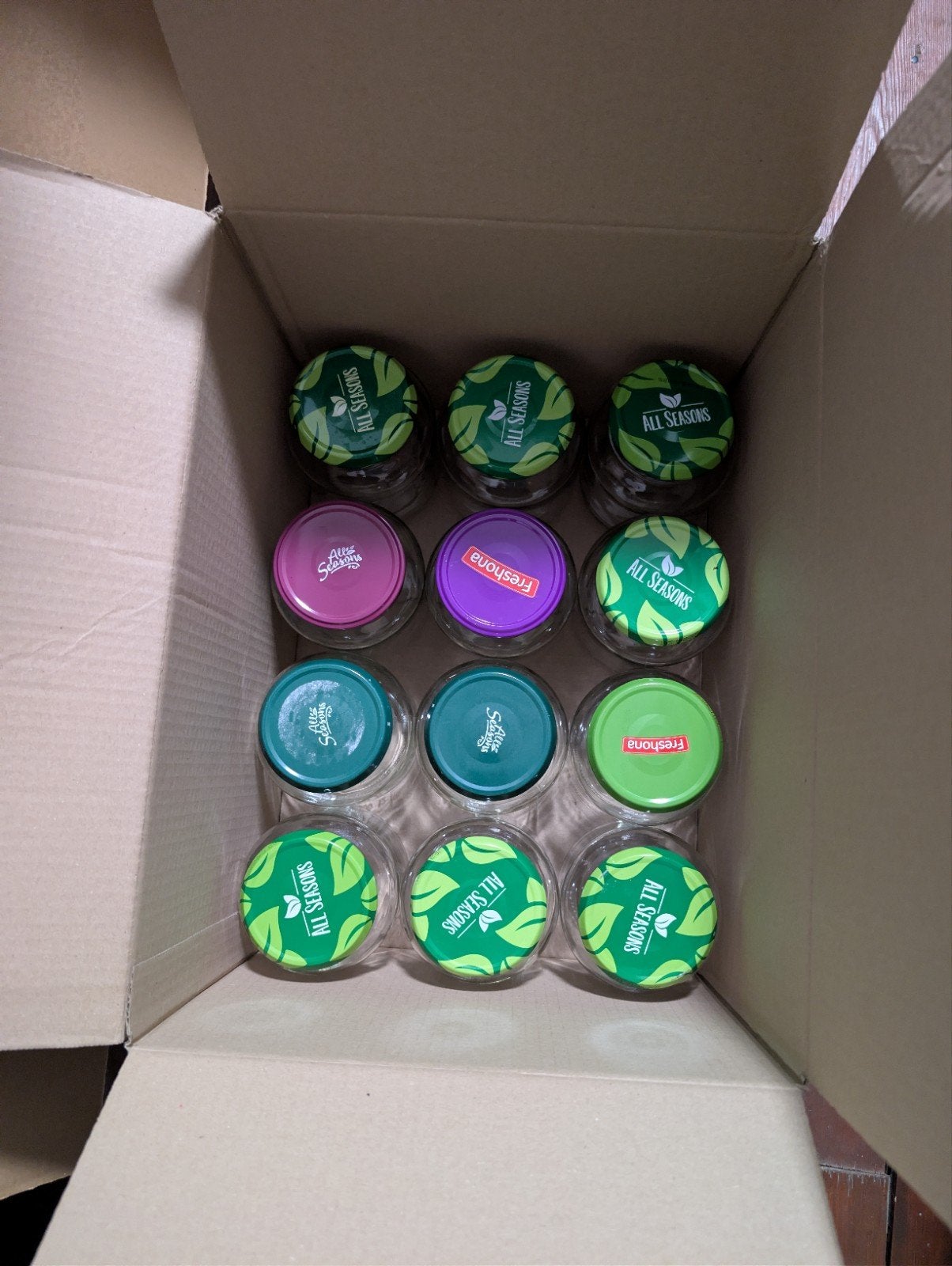 Ruim 50 glazen potten 660 gr met deksel, Ophalen of Verzenden, Glas
