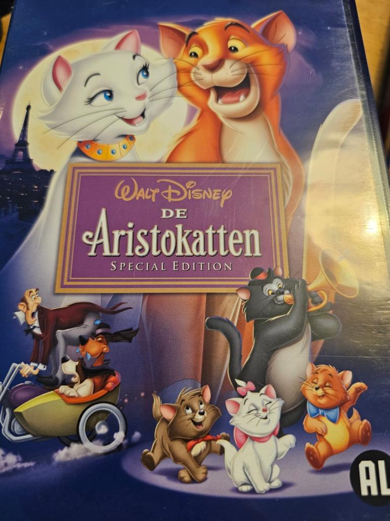De Aristokatten - Speciale Editie Disney DVD, Avontuur, Gebruikt, Alle leeftijden, Ophalen of Verzenden