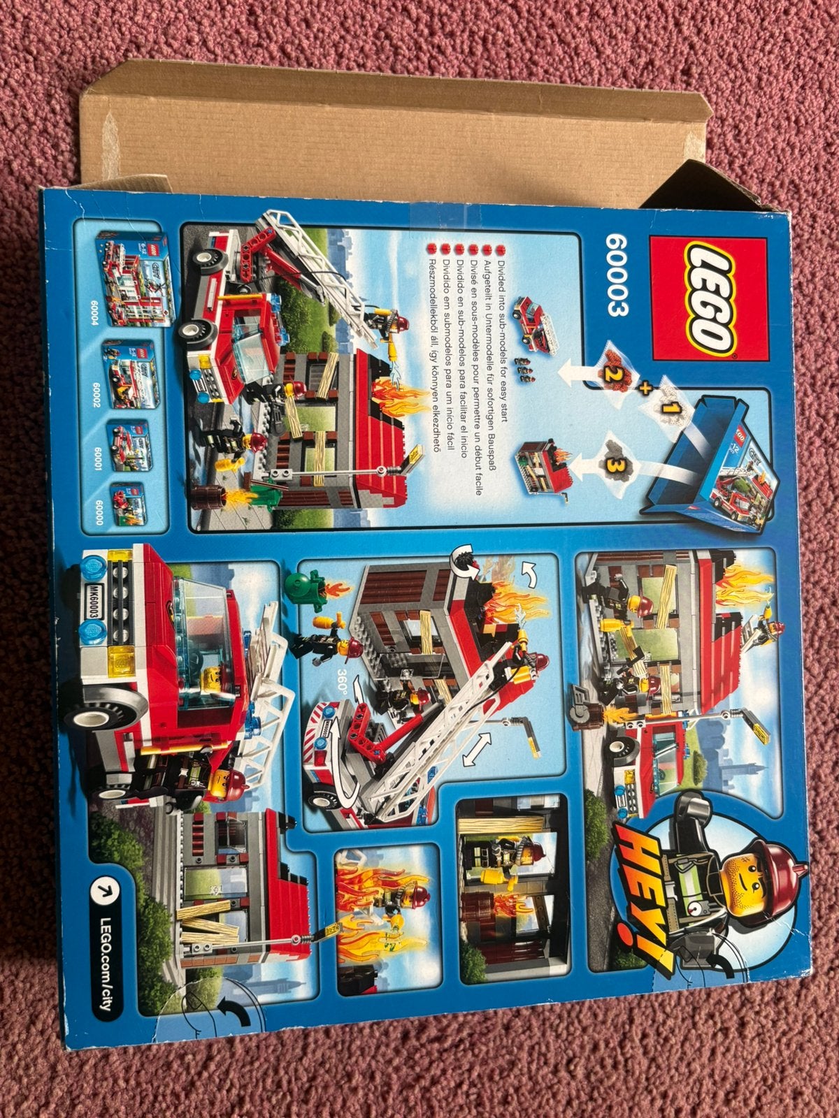 Lego City 60003, Ophalen, City, Compleet, Lego