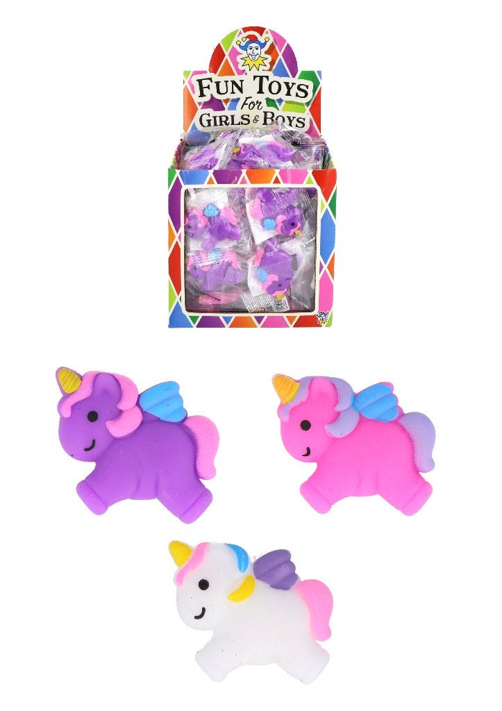 PARTIJ SQUISHIES UNICORN 5CM 3 ASSORTI, ., Nieuw, Ophalen of Verzenden, .