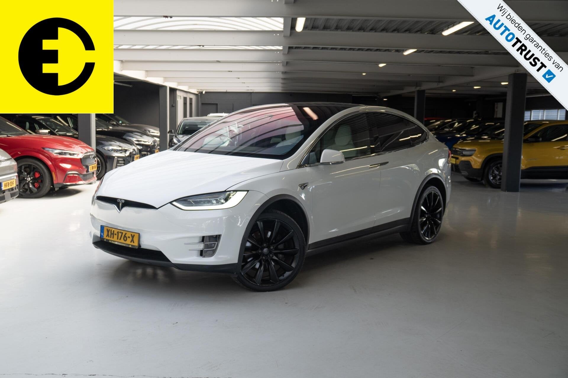 Tesla Model X 100D 6p. | FSD | Trekhaak | Incl.BTW, Auto's, Model X, Gebruikt, 100 kWh, 2433 kg