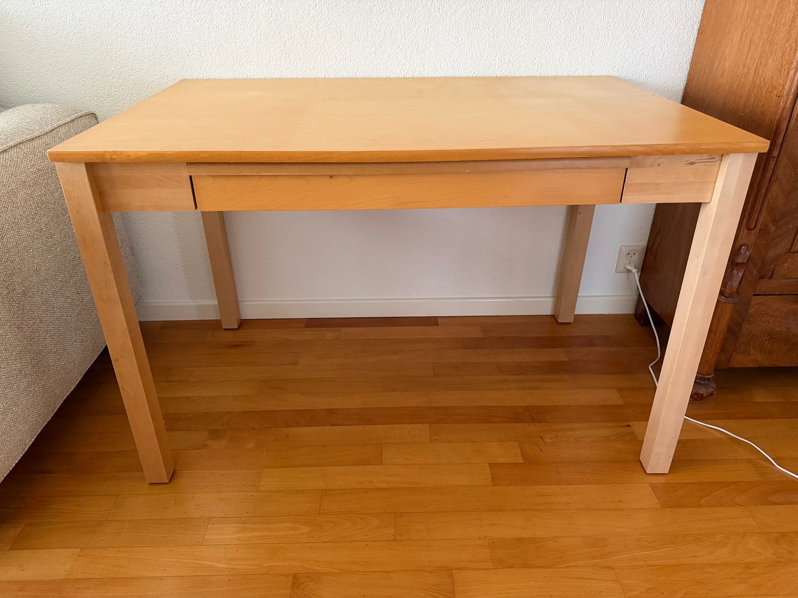 Bureau Ikea met lade, Ophalen, Gebruikt, Demontabel, IKEA