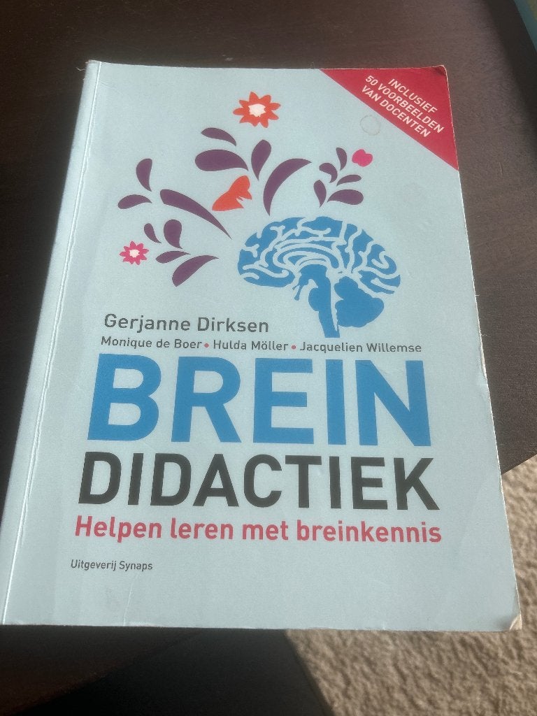 Brein didactiek, Zo goed als nieuw, Gerjanne Dirksen, Alpha, HBO