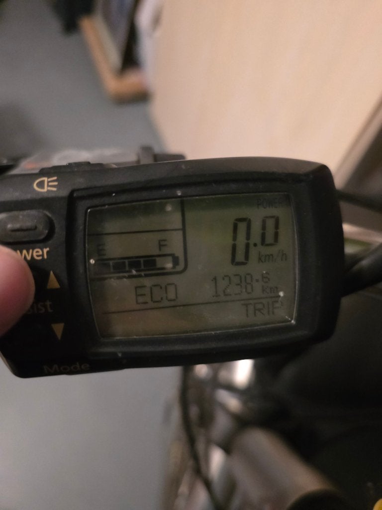 e bike FLYER sport heren., Gebruikt, 51 tot 55 cm, 50 km per accu of meer, Ophalen