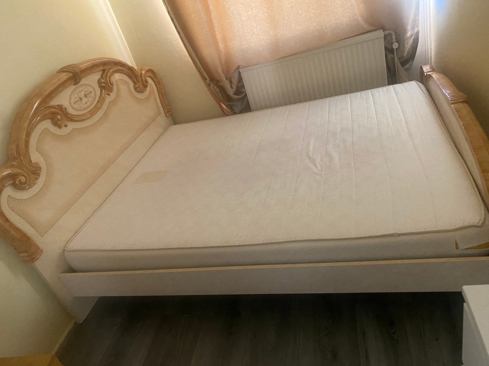 Tweepersoonsbed 160x200 - Zo goed als nieuw, Huis en Inrichting, Slaapkamer | Bedden, Ophalen, Tweepersoons, Zo goed als nieuw