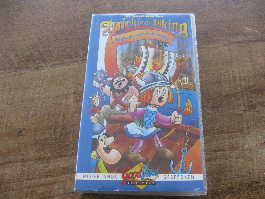 De avonturen van Wickie de Viking ( VHS ), Vanaf 6 jaar, Ophalen of Verzenden, Zo goed als nieuw, Tekenfilm