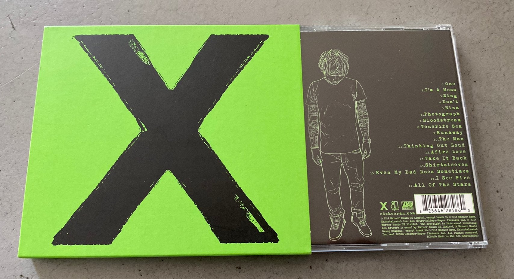 Ed Sheeran -  X, Cd's en Dvd's, Cd's | Pop, Zo goed als nieuw, 2020 tot heden, Ophalen of Verzenden