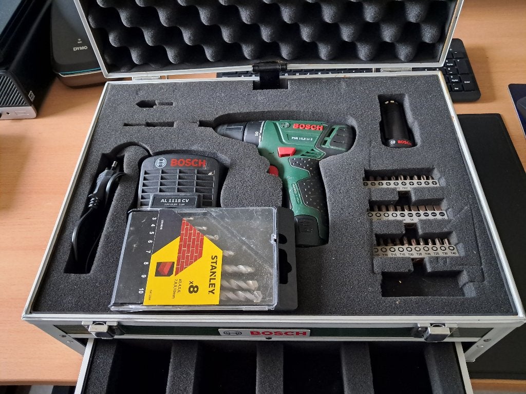 Bosch schroefboormacine, Doe-het-zelf en Verbouw, Gereedschap | Handgereedschap, Ophalen, Gebruikt, Bosch