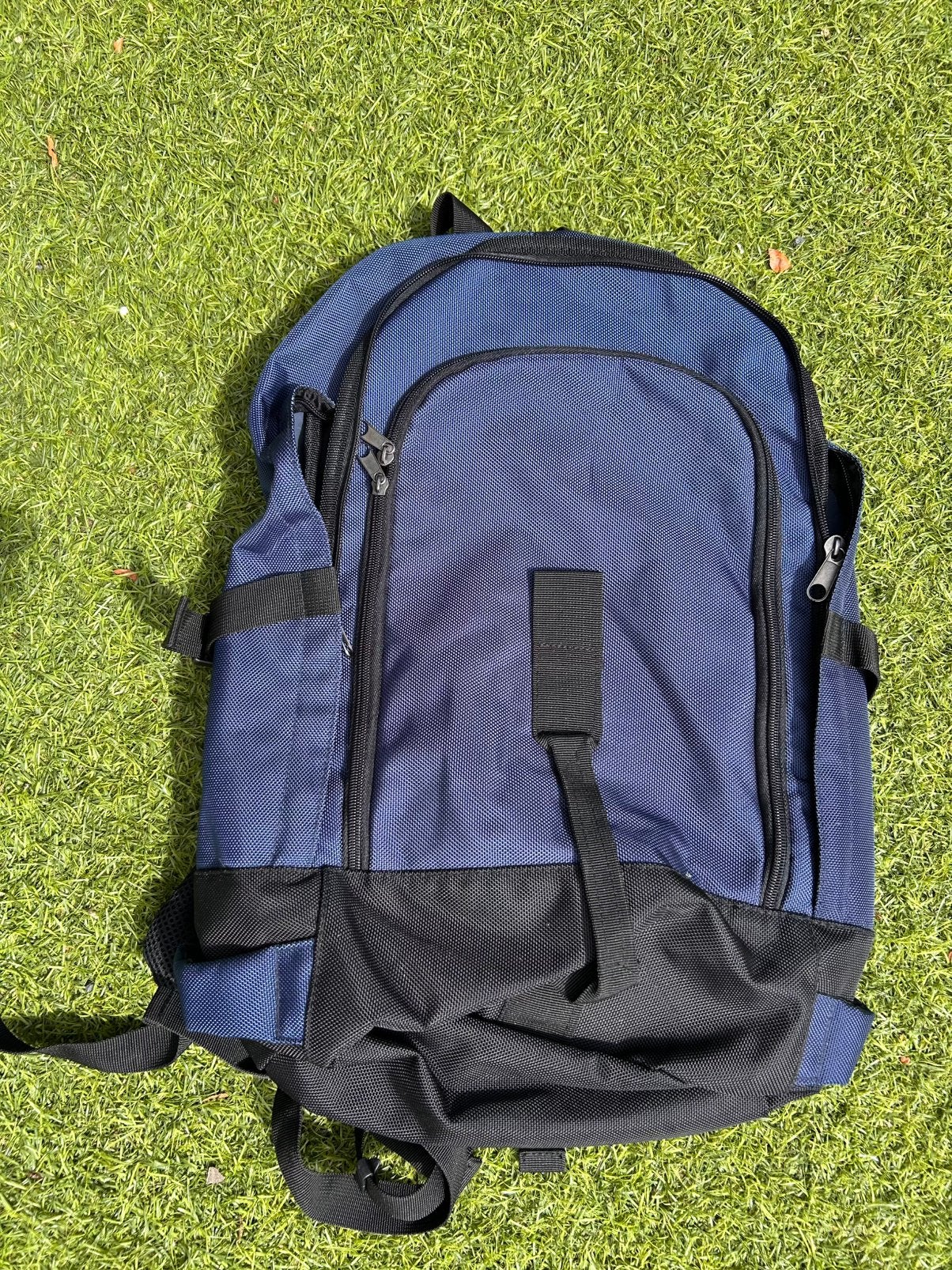 Rugtas blauw, Ophalen, Gebruikt, Overige merken, 30 tot 45 cm