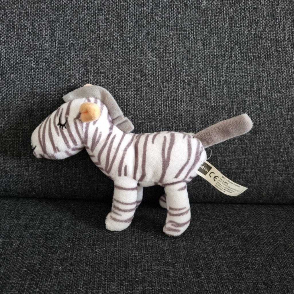 Hema zebra knuffel, Ophalen of Verzenden