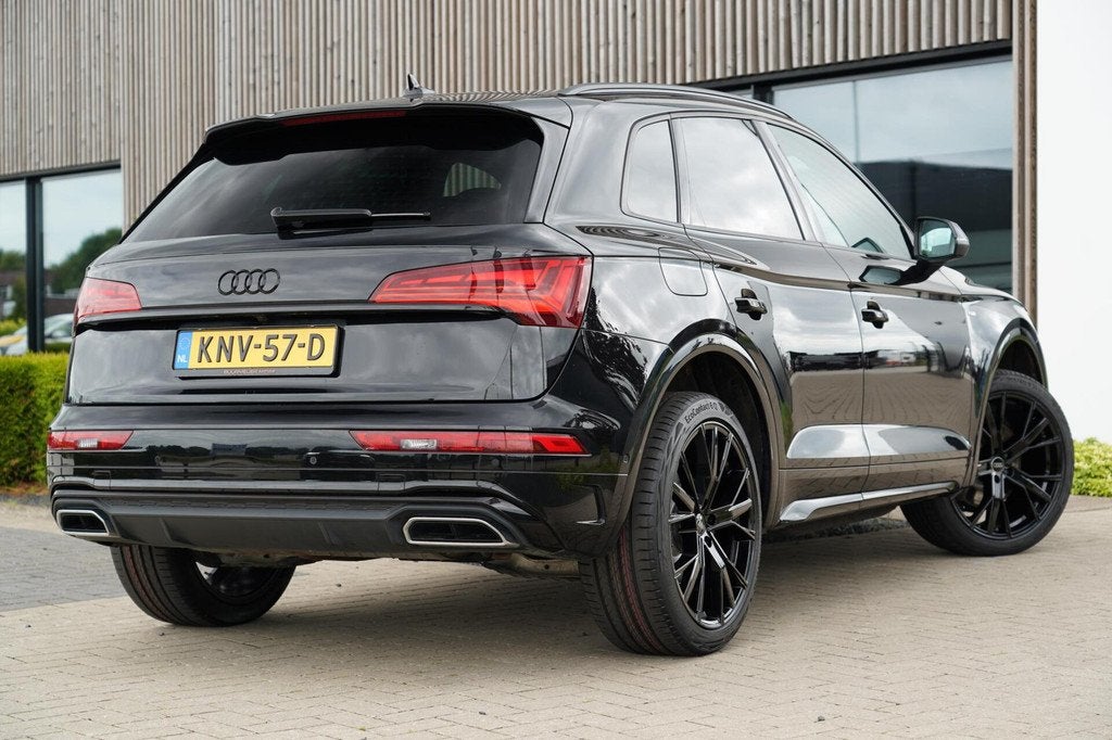 Audi Q5 50 TFSI e S edition | 21 inch | Zwart optiek | Matri, Automaat, Gebruikt, 4 cilinders, Zwart