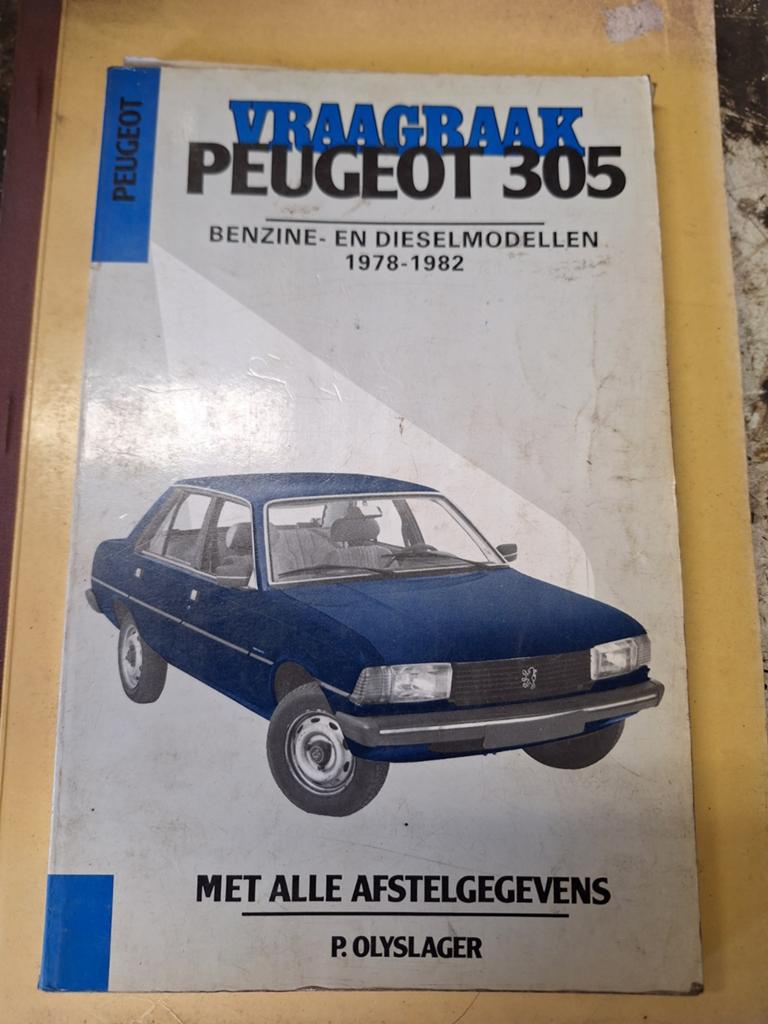 Vraagbaak Peugeot 305 Benzine- en Dieselmodellen 1978-1982, Auto diversen, Handleidingen en Instructieboekjes, Ophalen of Verzenden
